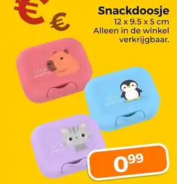 Trekpleister Snackdoosje aanbieding