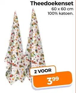 Trekpleister Theedoekenset aanbieding