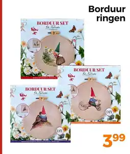 Trekpleister Borduur ringen aanbieding