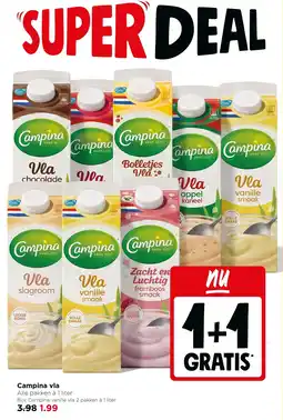 Jumbo Campina vla aanbieding