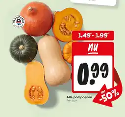 Jumbo Alle pompoenen aanbieding
