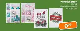 Trekpleister Kerstkaarten aanbieding