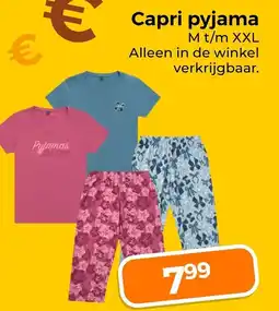 Trekpleister Capri pyjama aanbieding