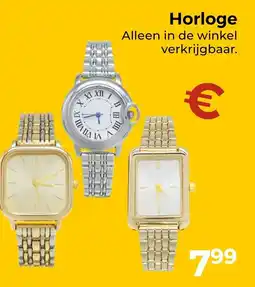 Trekpleister Horloge aanbieding