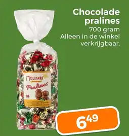 Trekpleister Chocolade pralines aanbieding