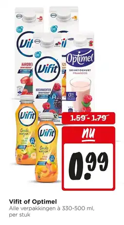 Jumbo Vifit of Optimel aanbieding