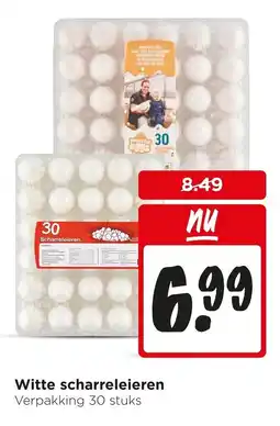 Jumbo Witte scharreleieren aanbieding