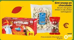 Trekpleister Sint snoep en chocolade aanbieding