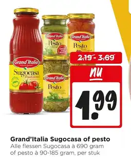 Jumbo Grand'Italia Sugocasa of pesto aanbieding