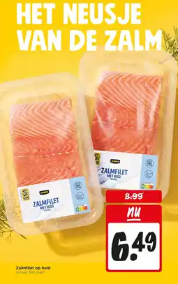 Jumbo Zalmfilet op huid aanbieding