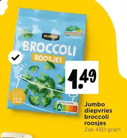 Jumbo Jumbo diepvries broccoli roosjes aanbieding