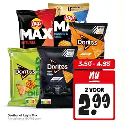Jumbo Doritos of Lay's Max aanbieding