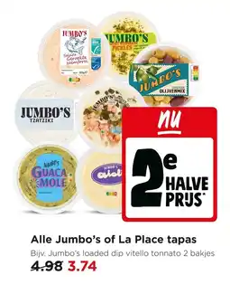Jumbo Alle Jumbo's of La Place tapas aanbieding