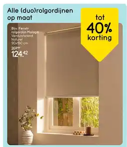 Leen Bakker Alle (duo)rolgordijnen op maat aanbieding