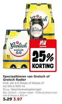 Jumbo Speciaalbieren van Grolsch of Grolsch Radler aanbieding