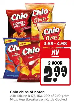 Jumbo Chio chips of noten aanbieding