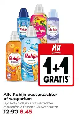 Jumbo Alle Robijn wasverzachter of wasparfum aanbieding