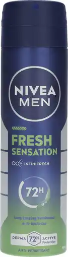Dirk Nivea Deospray men fresh sensation aanbieding
