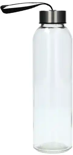 Dirk Drinkfles glas 500ml met rvs dop aanbieding