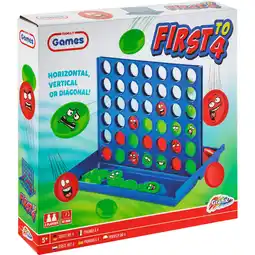 Dirk Gezelschapsspel First to 4 aanbieding