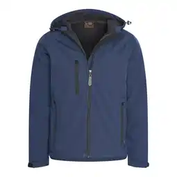 ANWB Cappuccino Italia Heren Softshell Hooded Jacket aanbieding