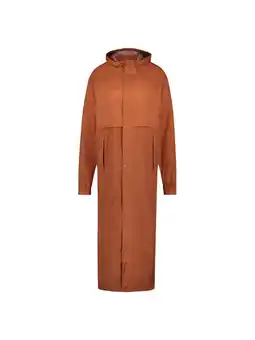 ANWB Agu Packable Parka Unisex Regenjas Oranje aanbieding