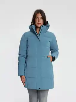 ANWB Travelin' Astrid Dames Puffer winterjas Waterdicht Blauw aanbieding