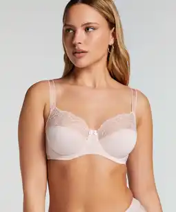 Hunkemoller Hunkemöller Niet-voorgevormde beugel bh Sophie Roze aanbieding