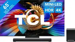 Coolblue TCL SQD Mini-led 65 80L (2026) + TCL S60K aanbieding