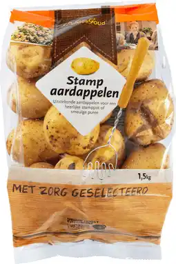 Dekamarkt Poldergoud Stamppotaardappelen zeer kruimig aanbieding