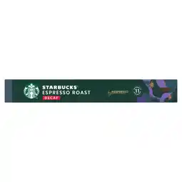 Dekamarkt Starbucks Koffiecups decaf espresso roast aanbieding