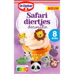 Dekamarkt Dr. Oetker Safari diertjes aanbieding