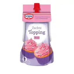 Dekamarkt Dr. Oetker Cupcake topping roze aanbieding
