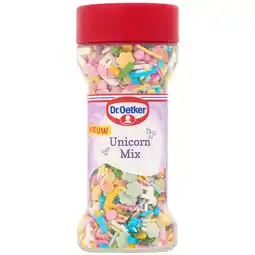 Dekamarkt Dr. Oetker Unicornmix bakdecoratie aanbieding