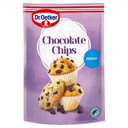 Dekamarkt Dr. Oetker Chocolate chips aanbieding