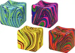 Dekamarkt Marble xl 8cm assorti aanbieding