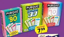 Boekenvoordeel pubquiz de jaren '90 aanbieding