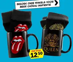 Boekenvoordeel Rolling Stones Queen aanbieding