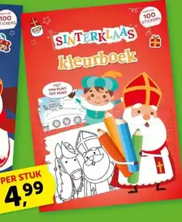 Boekenvoordeel Sinterklaas kleurboek aanbieding