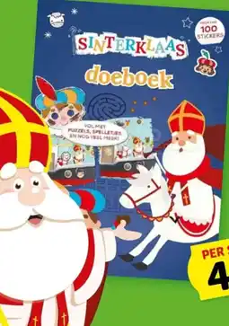 Boekenvoordeel Sinterklaas doeboek aanbieding