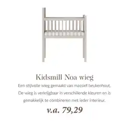 Babypark Kidsmill Noa wieg aanbieding