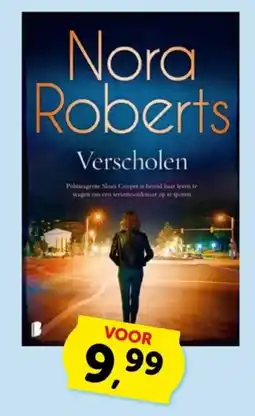 Boekenvoordeel Nora Roberts Verscholen aanbieding