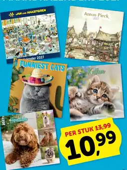 Boekenvoordeel Jan van Haasteren Kalender 2027 aanbieding