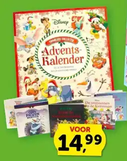 Boekenvoordeel Disney Advents-Kalender aanbieding