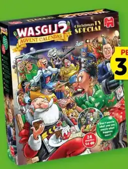 Boekenvoordeel Wasgij? advent calendar aanbieding