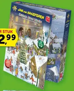 Boekenvoordeel Jan van Haasteren Christmas Advent Calendar aanbieding