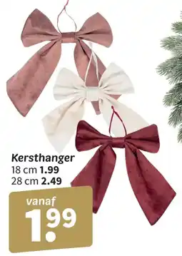 Wibra Kersthanger aanbieding