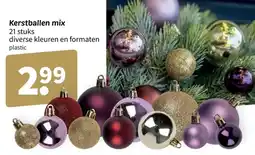 Wibra Kerstballen mix aanbieding