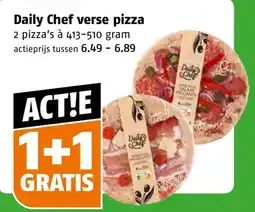 Poiesz Daily Chef verse pizza aanbieding