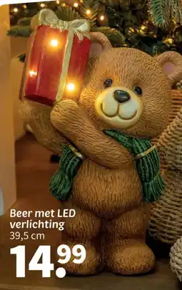 Wibra Beer met LED verlichting aanbieding